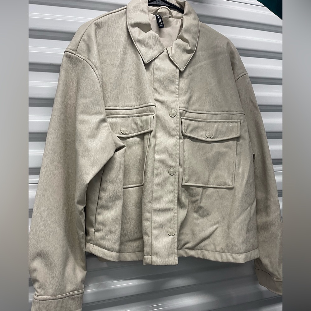 Divided: H&M, Leather Jacket